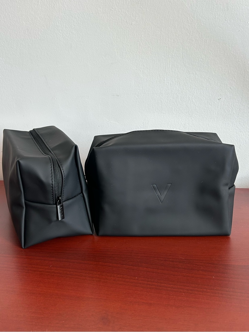 2/$10 Vicky Black cosmetic Bag